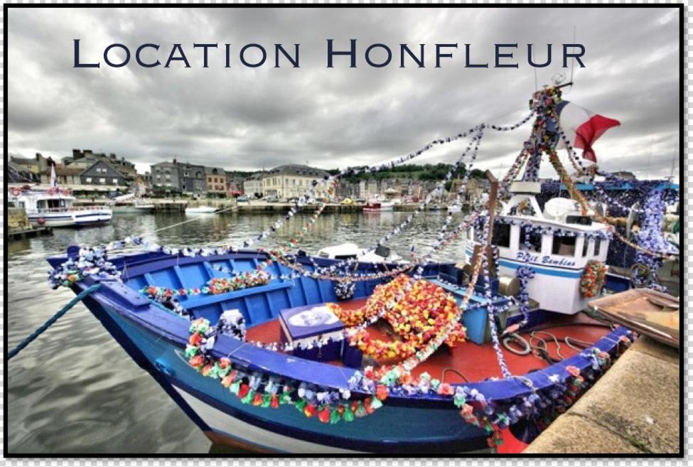 Le Bellevue - Beautiful Sea View Honfleur Exterior foto