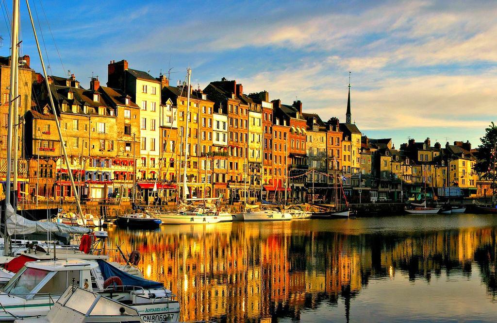 Le Bellevue - Beautiful Sea View Honfleur Exterior foto